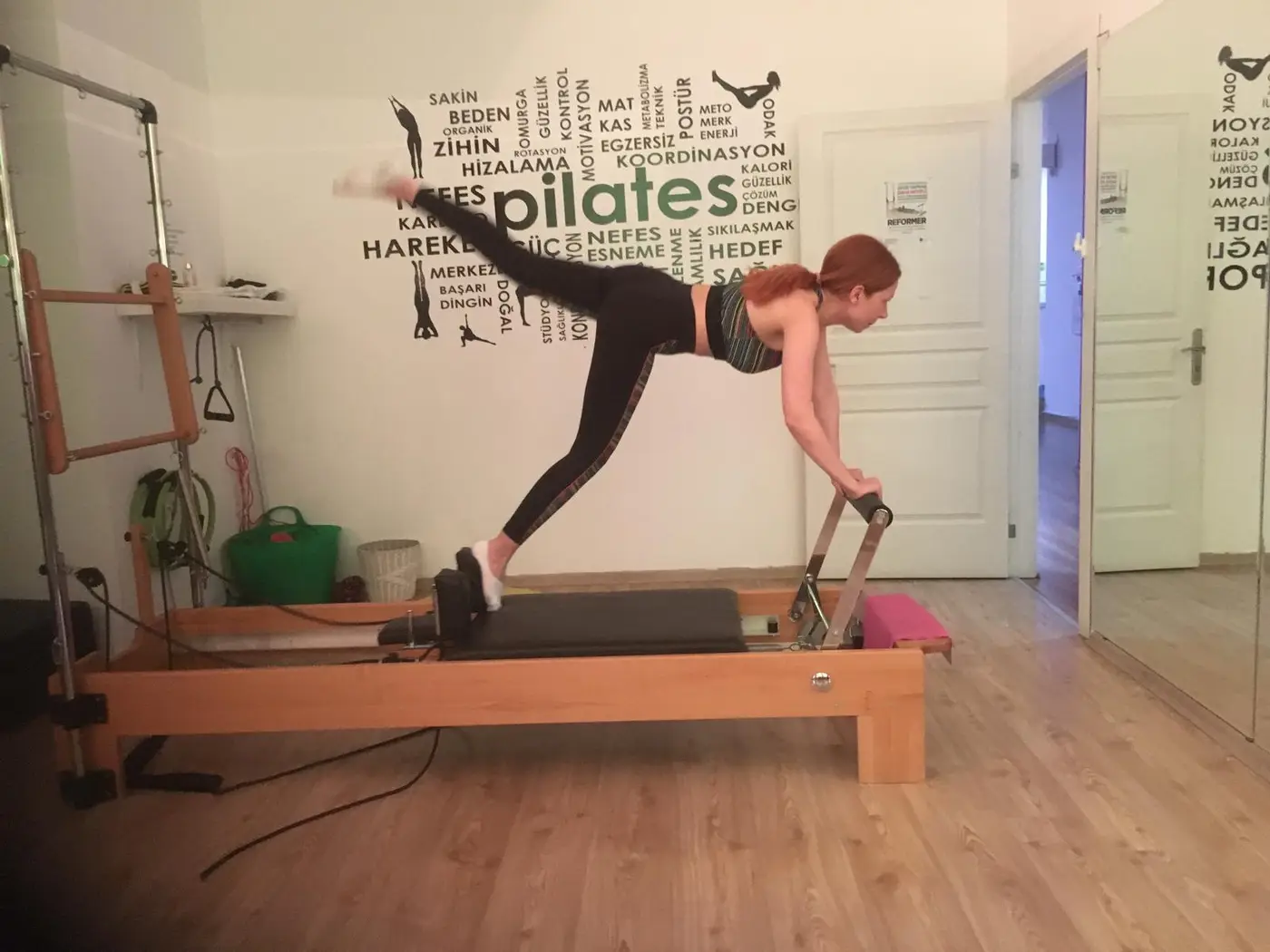 B Fit Pilates, Cevizlidere pilates stüdyosunun içi