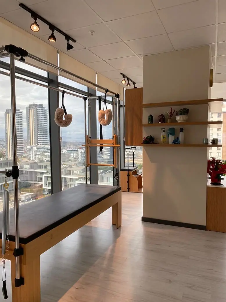 Ceyda Kaya Pilates, Beytepe pilates stüdyosunun içi